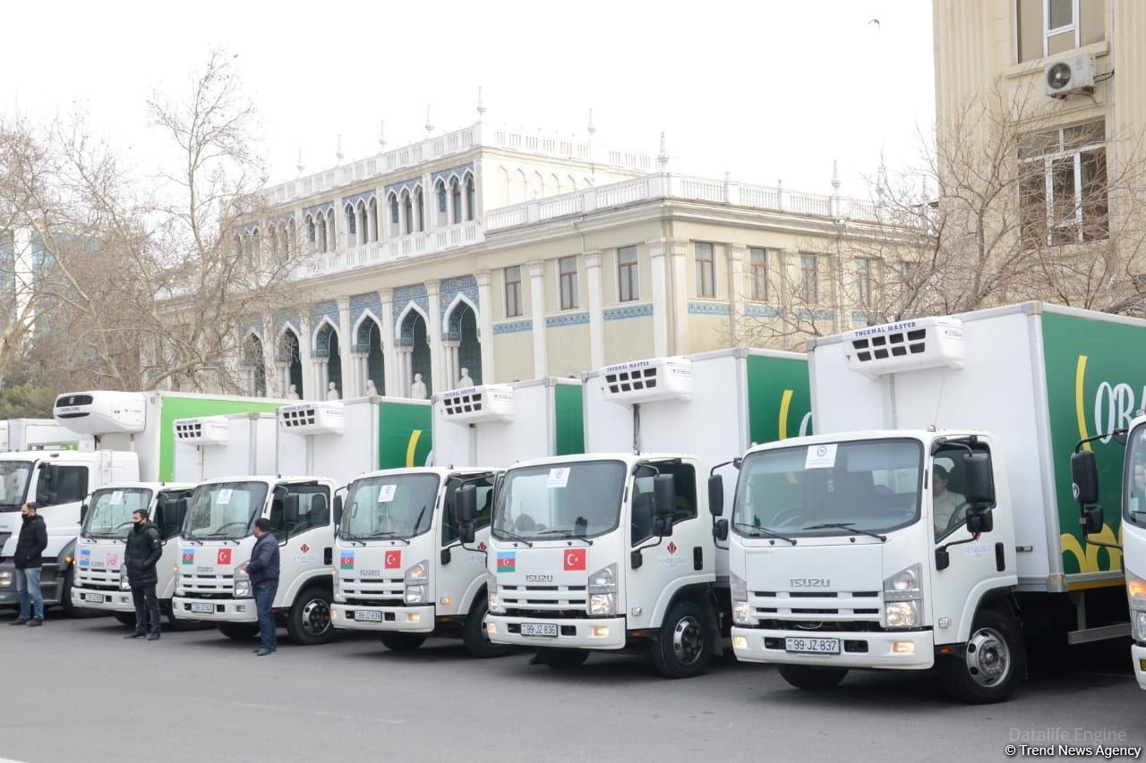Azərbaycan Həmkarlar İttifaqları Konfederasiyası 3900 ailəyə ərzaq sovqatı göndərib