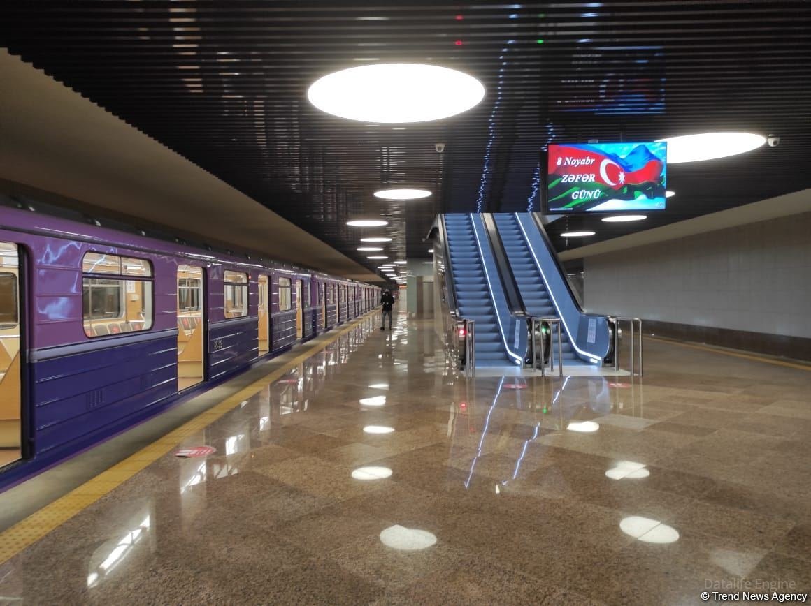 7 aydan sonra fəaliyyətə başlayan Bakı metrosu