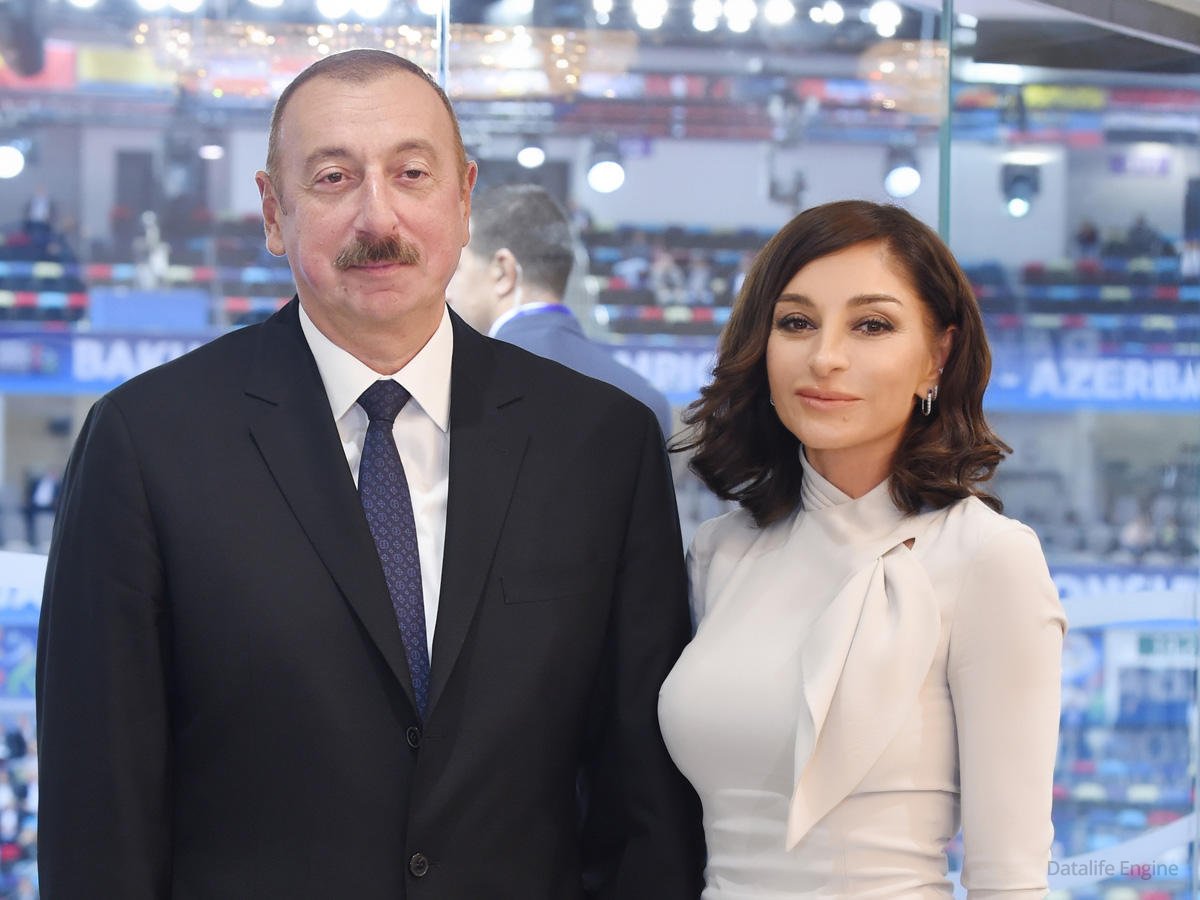 Prezident İlham Əliyev və birinci xanım Mehriban Əliyeva Füzuli rayonuna səfərə gəliblər