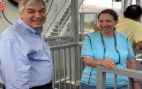 ABŞ-ın Ermənistan səfiri faşist Njdenin Tatev məbədindəki otağını ziyarət etdi?.. - FOTOLAR