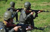 Ukrayna Krımla sərhəddə təlim keçirib