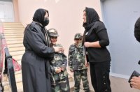 Abşeronda şəhid mayor Azər Mikayılovun il mərasimi keçirildi - FOTO