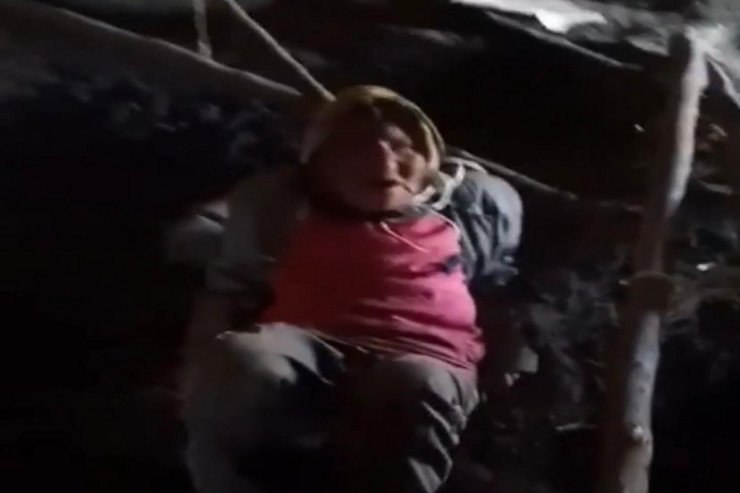 Zəncirlənən qadının SON GÖRÜNTÜSÜ 