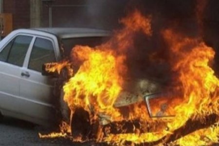 Sumqayıtda "Mercedes" YANDI Sumqayıtda "Mercedes" YANDI