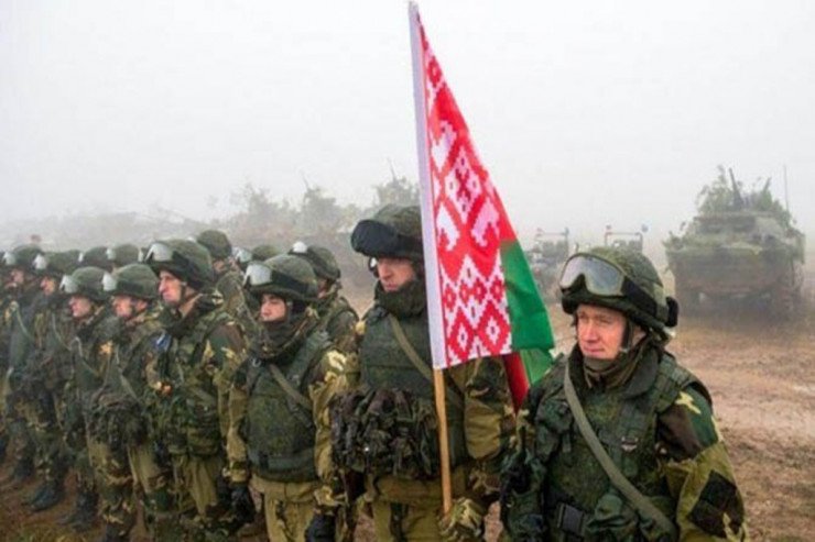 Belarus qoşunları Ukraynaya girdi