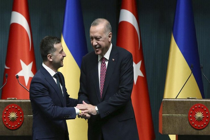 Zelenski Ərdoğana təşəkkür etdi