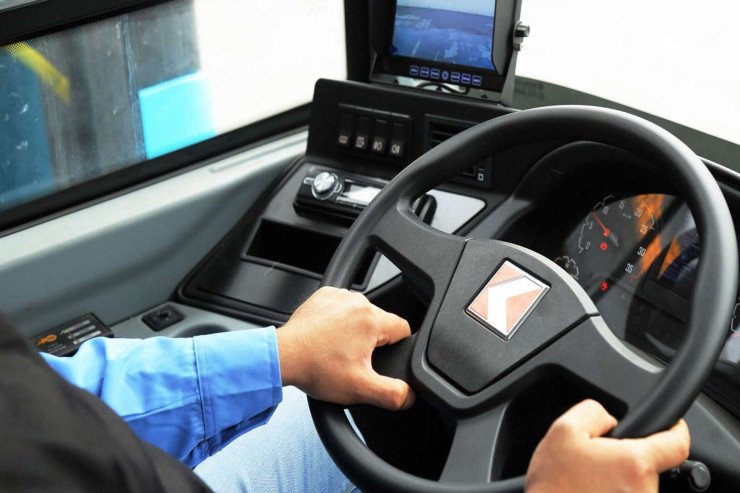 Gəncədə avtobus sürücüsü sükan arxasında öldü