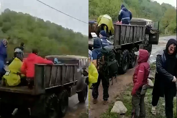 Rusiyada üç kəndin əhalisi təxliyə edilir Rusiyada üç kəndin əhalisi təxliyə edilir