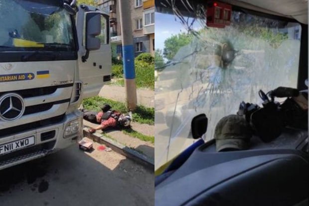 Ukraynada fransız jurnalist qətlə yetirilib – FOTO Ukraynada fransız jurnalist qətlə yetirilib – FOTO