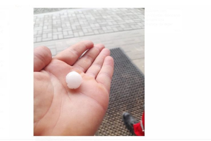 Qərb bölgəsinə dolu yağdı -FOTO
