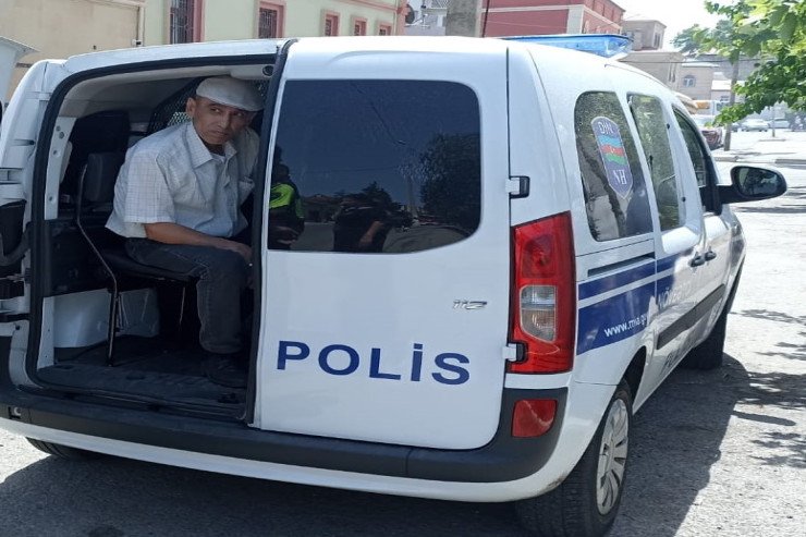 Bakıda parkı yandıran saxlanıldı - FOTO
