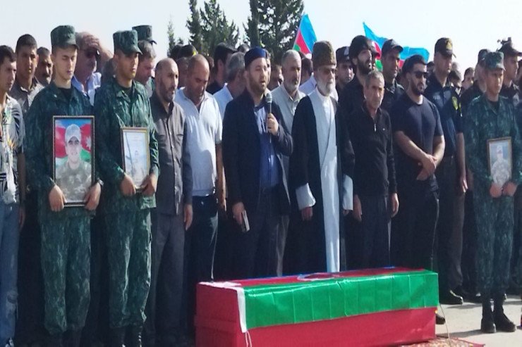 Şəhid Rafail Fətullayev Neftçalada dəfn olundu