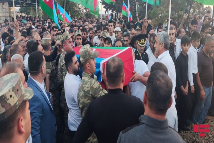 Şəhid Zöhrab Kərimov Biləsuvarda dəfn olundu