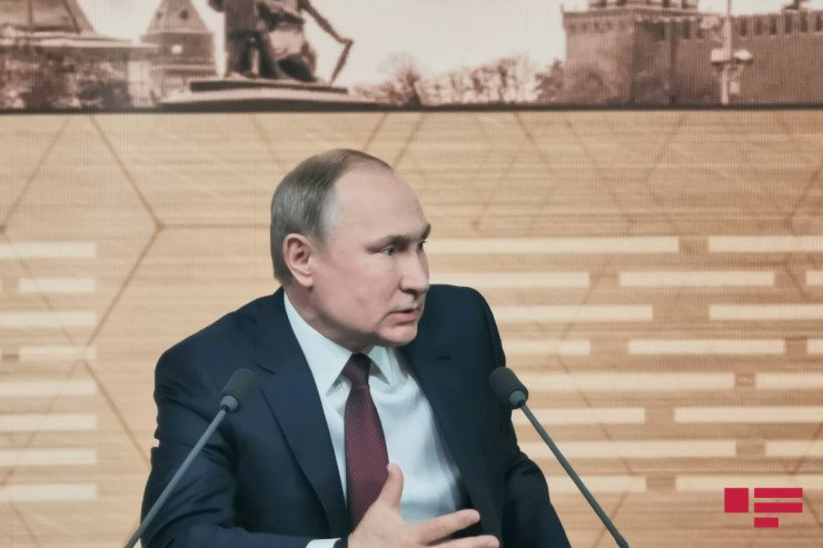 Putin Ukraynanı süni dövlət adlandırdı Putin Ukraynanı süni dövlət adlandırdı