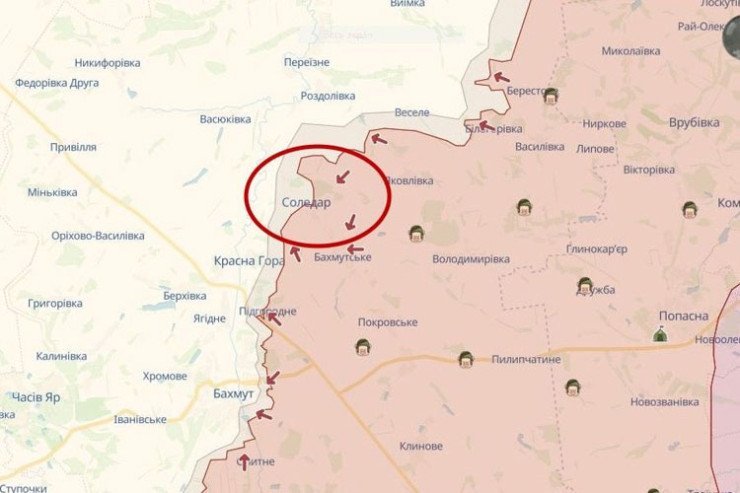 Ukrayna ən ağır vəziyyətin olduğu şəhəri açıqladı Ukrayna ən ağır vəziyyətin olduğu şəhəri açıqladı