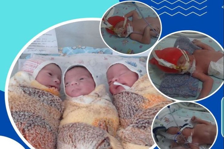 Azərbaycanda 44 yaşlı qadın üçəm dünyaya gətirdi Azərbaycanda 44 yaşlı qadın üçəm dünyaya gətirdi