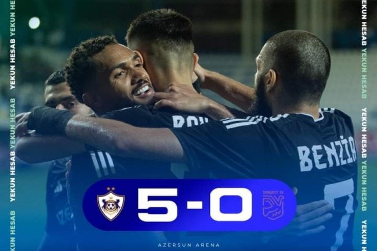 "Qarabağ" "Sumqayıt"ı darmadağın etdi