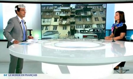 Fransa telekanalında Azərbaycanın Qarabağda həyata keçirdiyi antiterror tədbirlərindən danışılıb - FOTO