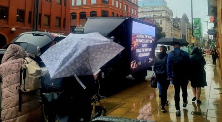 London və Mançesterdə Ermənistanın mina terroru ilə bağlı məlumatlandırma aksiyası təşkil edilib - FOTO