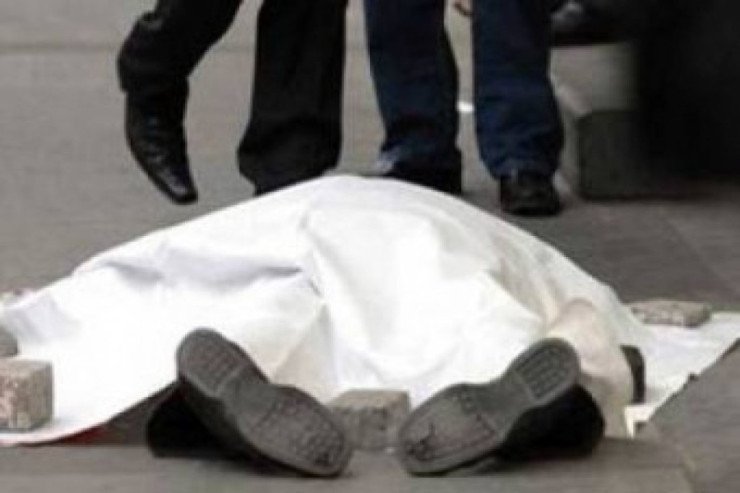 Oğuzda kişi yıxılıb öldü