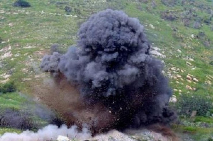 Ağdamda mina partlayıb, yaralı var