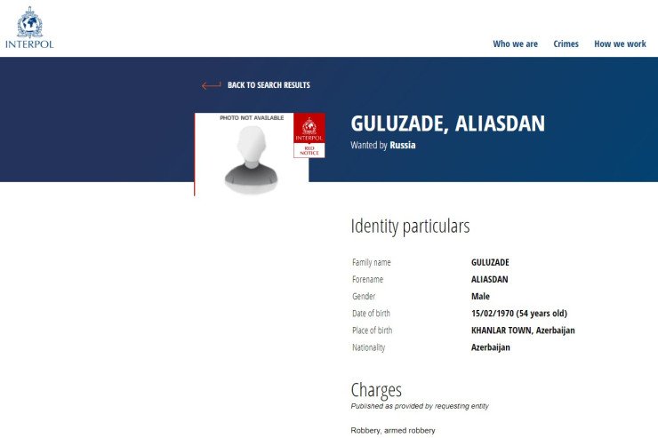 Rusiya bu azərbaycanlını yenidən axtarışa verdi Rusiya bu azərbaycanlını yenidən axtarışa verdi