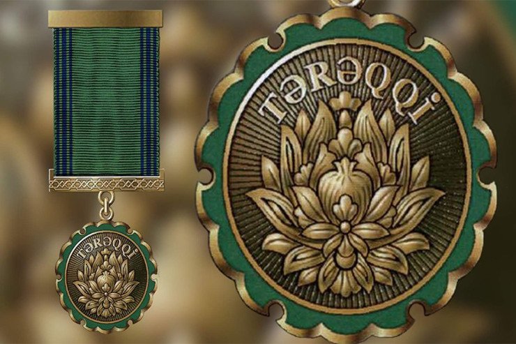 Bu şəxslərə "Tərəqqi" medalı verildi Bu şəxslərə "Tərəqqi" medalı verildi