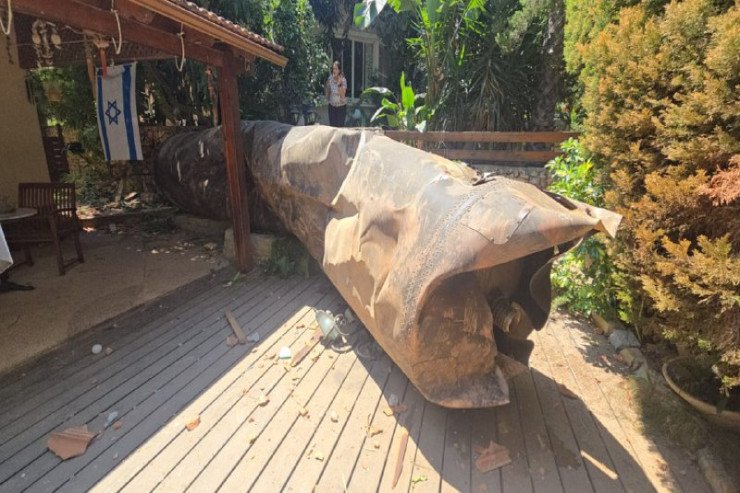İranın İsrailə atdığı raket partlamadı İranın İsrailə atdığı raket partlamadı