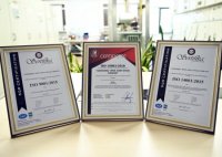“Azərişıq” ASC-yə ISO beynəlxalq standartları üzrə sertifikatlar təqdim olunub